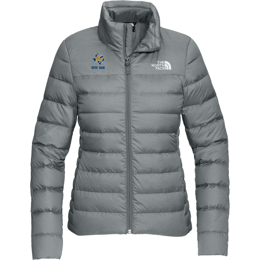 DIME BOX HIGH SCHOOL LONGHORNS <span class="pdp-name-mascot">DIME BOX LONGHORNS</span> The North Face Women's Down Hybrid Jacket