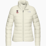 Santa Barbara Saints Football The North Face Women's Down Hybrid Jacket Front Thumbnail