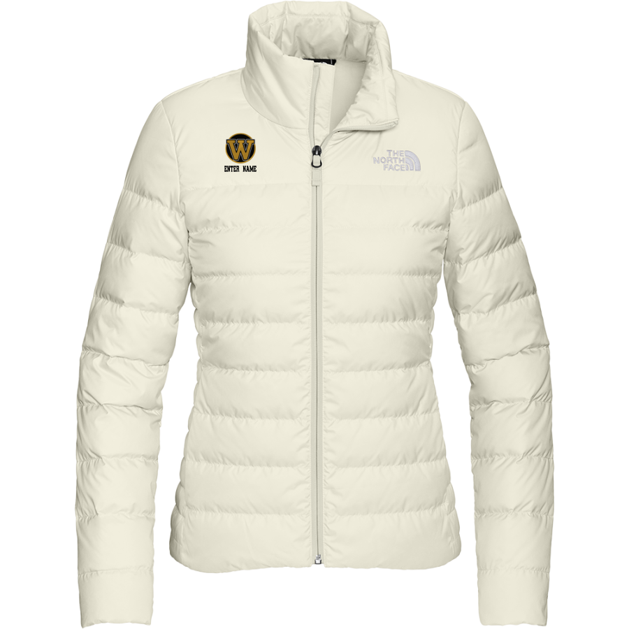 WAUPUN HIGH SCHOOL WARRIORS <span class="pdp-name-mascot">WAUPUN WARRIORS</span> The North Face Women's Down Hybrid Jacket