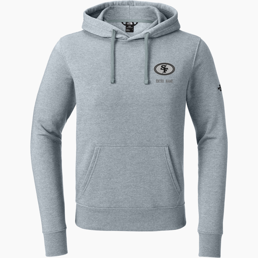 Salt Fork Storm <span class="pdp-name-mascot">Salt Fork Storm</span> The North Face Men's Sleeve Logo Pullover Hoodie