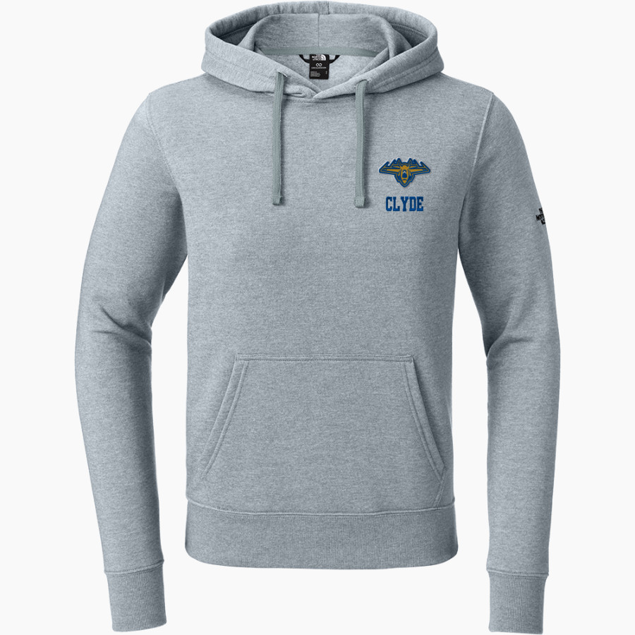 CLYDE HIGH SCHOOL FLIERS <span class="pdp-name-mascot">CLYDE FLIERS</span> The North Face Men's Sleeve Logo Pullover Hoodie