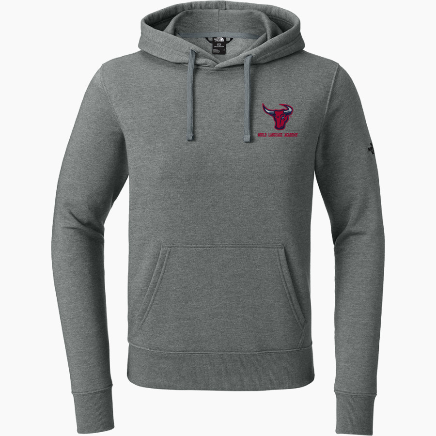 World Language Academy Toros <span class="pdp-name-mascot">World Language Academy Middle School Toros</span> The North Face Men's Sleeve Logo Pullover Hoodie