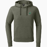 Oakwood Friends Lions <span class="pdp-name-mascot">Oakwood Friends Lions</span> The North Face Men's Sleeve Logo Pullover Hoodie Front Thumbnail