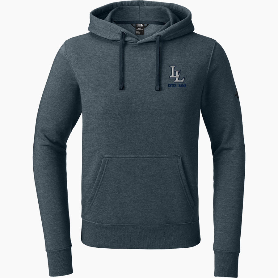 La Lumiere School Lakers Online Store <span class="pdp-name-mascot">La Lumiere Lakers</span> The North Face Men's Sleeve Logo Pullover Hoodie