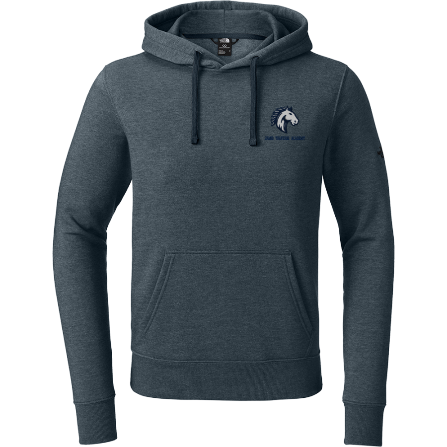 Grand Traverse Academy Mustangs <span class="pdp-name-mascot">Grand Traverse Academy Mustangs</span> The North Face Men's Sleeve Logo Pullover Hoodie