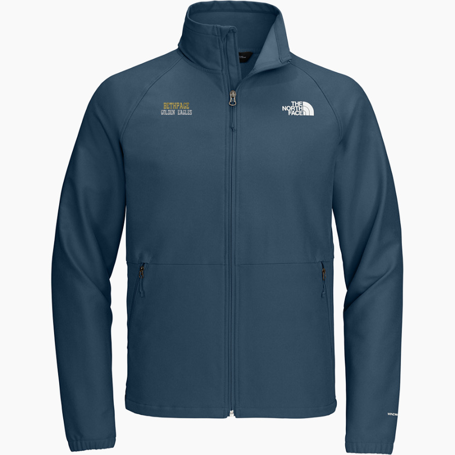 BETHPAGE HIGH SCHOOL GOLDEN EAGLES <span class="pdp-name-mascot">BETHPAGE GOLDEN EAGLES</span> The North Face Barr Lake Soft Shell Jacket