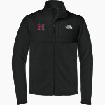 Milton Eagles <span class="pdp-name-mascot">Milton Eagles</span> The North Face Men's Highest Peak Full-Zip Fleece Jacket Front Thumbnail