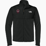 Chaffee Red Devils The North Face Men's Highest Peak Full-Zip Fleece Jacket Front Thumbnail