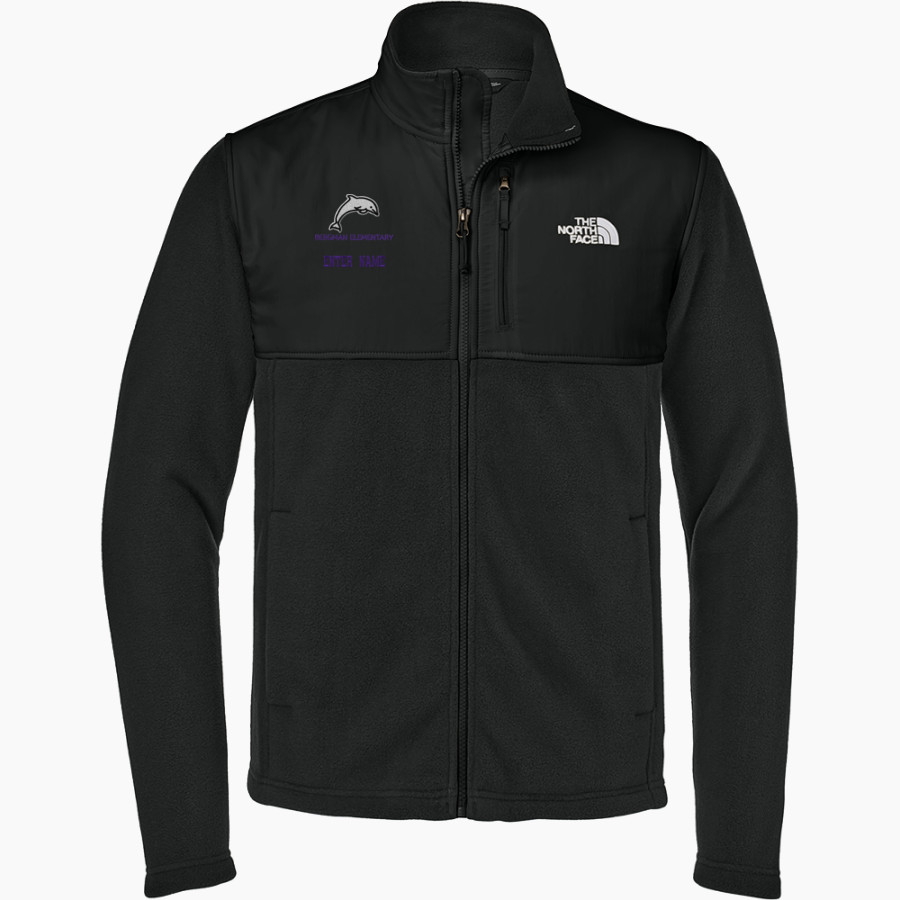 Bergman Dolphins The North Face Men's Highest Peak Full-Zip Fleece Jacket
