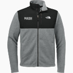 Mash Athletics <span class="pdp-name-mascot">Minnesota Mash Baseball Club</span> The North Face Men's Highest Peak Full-Zip Fleece Jacket Front Thumbnail