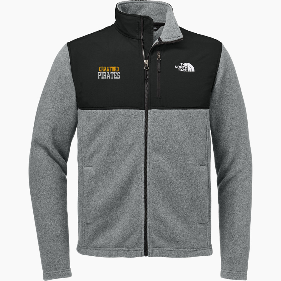 CRAWFORD HIGH SCHOOL PIRATES <span class="pdp-name-mascot">CRAWFORD PIRATES</span> The North Face Men's Highest Peak Full-Zip Fleece Jacket