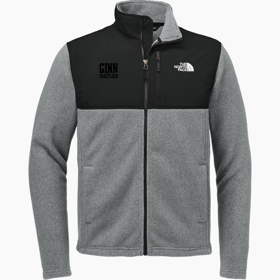 GINN ACADEMY CRAZYLEGS <span class="pdp-name-mascot">GINN CRAZYLEGS</span> The North Face Men's Highest Peak Full-Zip Fleece Jacket