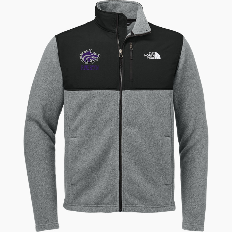 RIVERTON HIGH SCHOOL SILVERWOLVES <span class="pdp-name-mascot">RIVERTON SILVERWOLVES</span> The North Face Men's Highest Peak Full-Zip Fleece Jacket