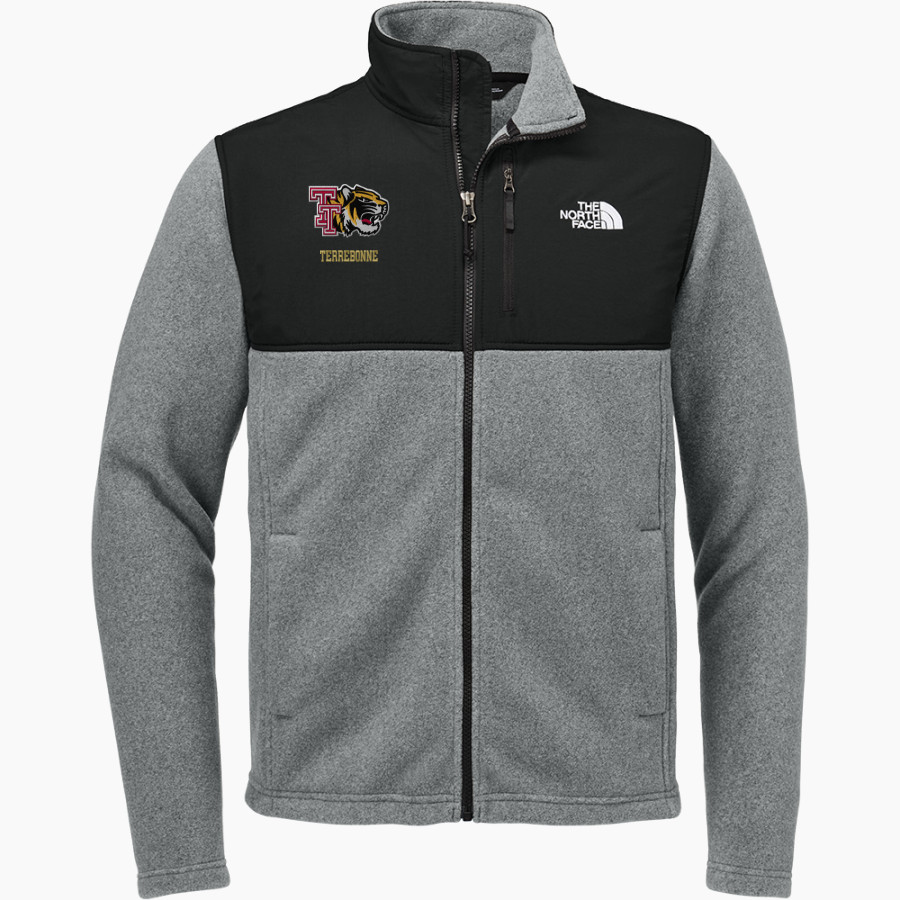 TERREBONNE HIGH SCHOOL TIGERS <span class="pdp-name-mascot">TERREBONNE TIGERS</span> The North Face Men's Highest Peak Full-Zip Fleece Jacket