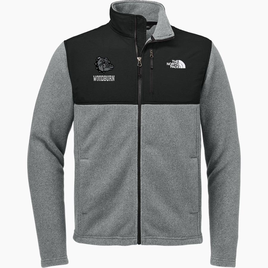 Woodburn Bulldogs <span class="pdp-name-mascot">Woodburn Bulldogs</span> The North Face Men's Highest Peak Full-Zip Fleece Jacket