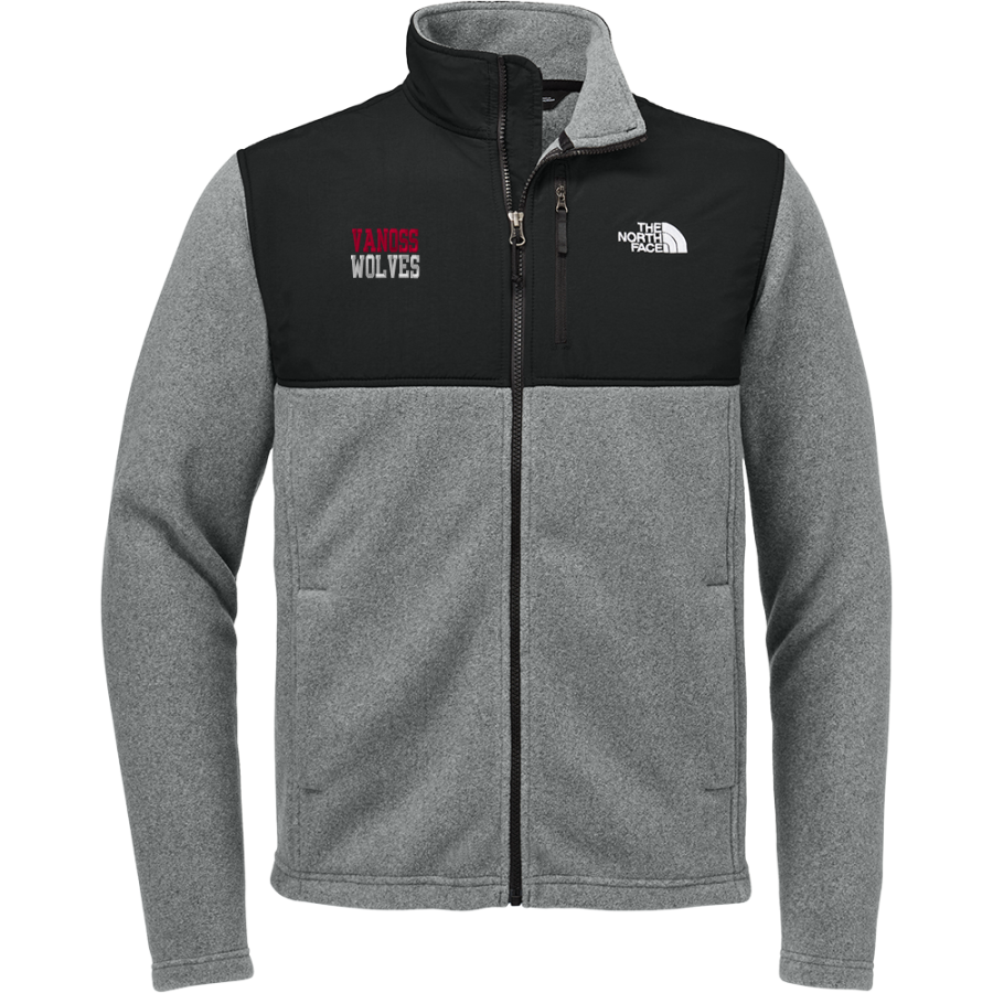 VANOSS HIGH SCHOOL WOLVES <span class="pdp-name-mascot">VANOSS WOLVES</span> The North Face Men's Highest Peak Full-Zip Fleece Jacket