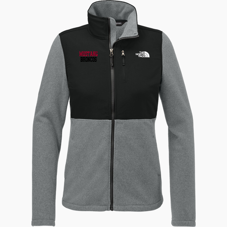 MUSTANG HIGH SCHOOL BRONCOS <span class="pdp-name-mascot">MUSTANG BRONCOS</span> The North Face Women's Highest Peak Full-Zip Fleece Jacket