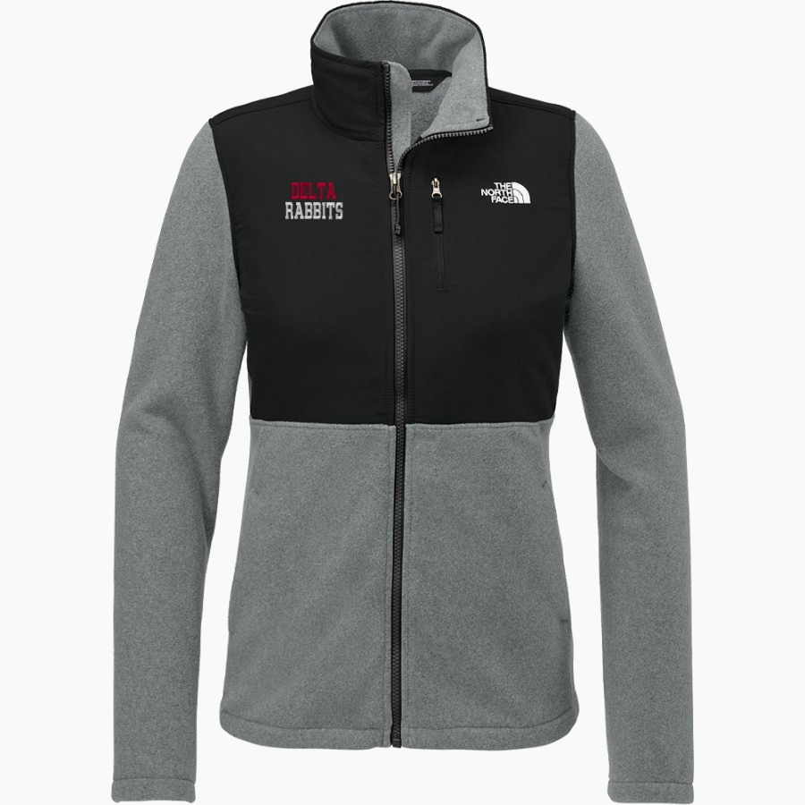 DELTA HIGH SCHOOL RABBITS <span class="pdp-name-mascot">DELTA RABBITS</span> The North Face Women's Highest Peak Full-Zip Fleece Jacket
