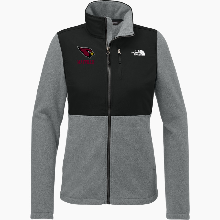 MAYVILLE HIGH SCHOOL CARDINALS <span class="pdp-name-mascot">MAYVILLE CARDINALS</span> The North Face Women's Highest Peak Full-Zip Fleece Jacket