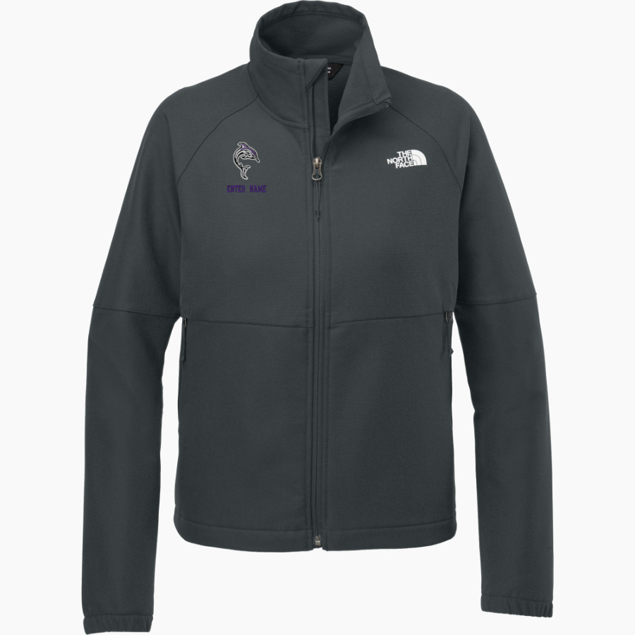 Bergman Dolphins <span class="pdp-name-mascot">Frank V. Bergman Elementary Dolphins</span> The North Face Women's Barr Lake Soft Shell Jacket