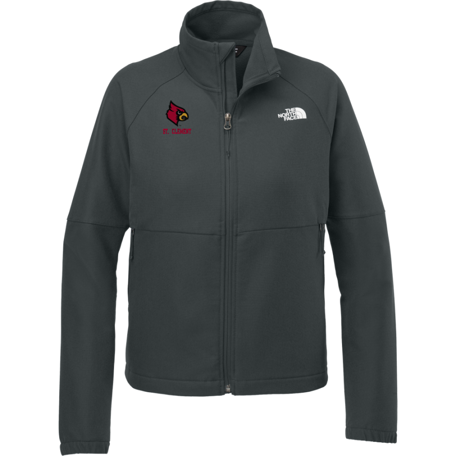 St. Clement Cardinals <span class="pdp-name-mascot">St. Clement School Cardinals</span> The North Face Women's Barr Lake Soft Shell Jacket