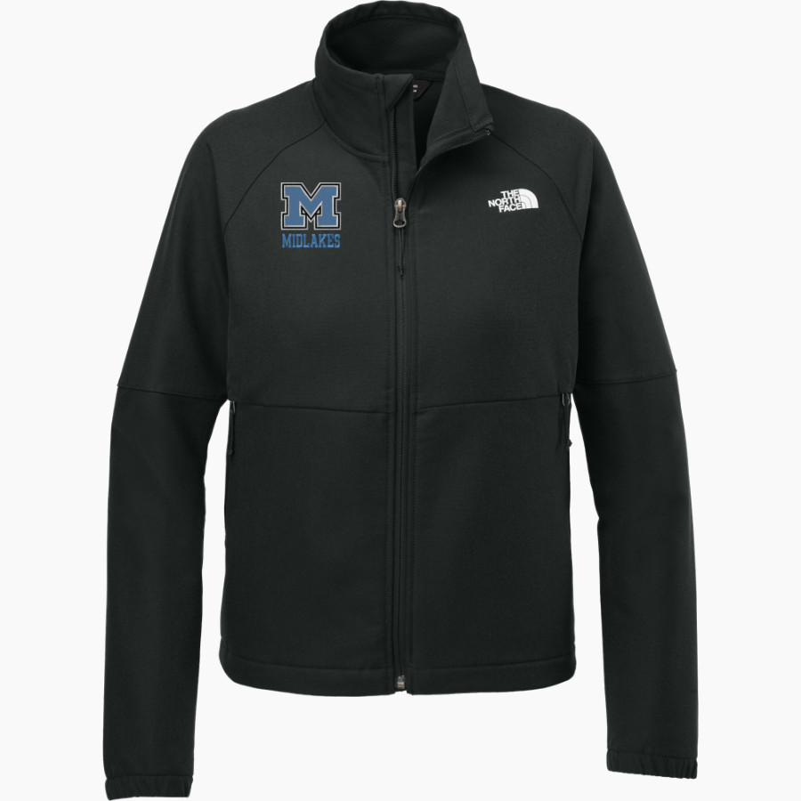 MIDLAKES HIGH SCHOOL SCREAMING EAGLES <span class="pdp-name-mascot">MIDLAKES SCREAMING EAGLES</span> The North Face Women's Barr Lake Soft Shell Jacket