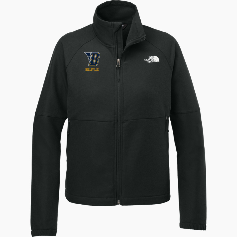 BELLEVILLE HIGH SCHOOL WILDCATS <span class="pdp-name-mascot">BELLEVILLE WILDCATS</span> The North Face Women's Barr Lake Soft Shell Jacket