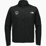 Delta College Pioneers The North Face Men's Double-Knit 1/2-Zip Fleece Front Thumbnail