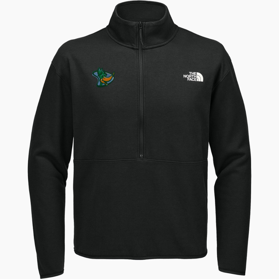 Delta College Pioneers The North Face Men's Double-Knit 1/2-Zip Fleece