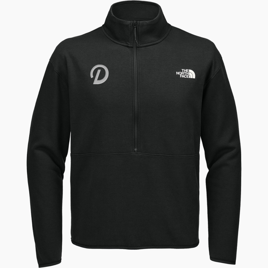 Delta College Pioneers The North Face Men's Double-Knit 1/2-Zip Fleece