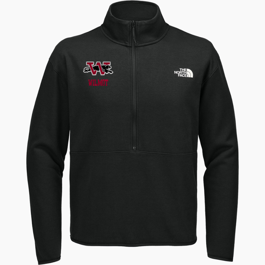 WILMOT UNION HIGH SCHOOL PANTHERS <span class="pdp-name-mascot">WILMOT PANTHERS</span> The North Face Men's Double-Knit 1/2-Zip Fleece