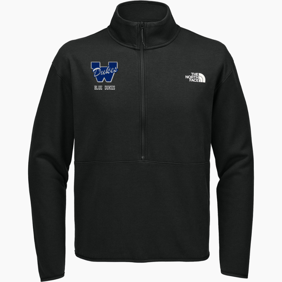 Whitefish Bay Blue Dukes The North Face Men's Double-Knit 1/2-Zip Fleece