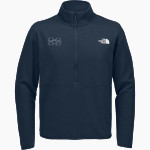 Moravian University Greyhounds <span class="pdp-name-mascot">Moravian University Greyhounds</span> The North Face Men's Double-Knit 1/2-Zip Fleece Front Thumbnail