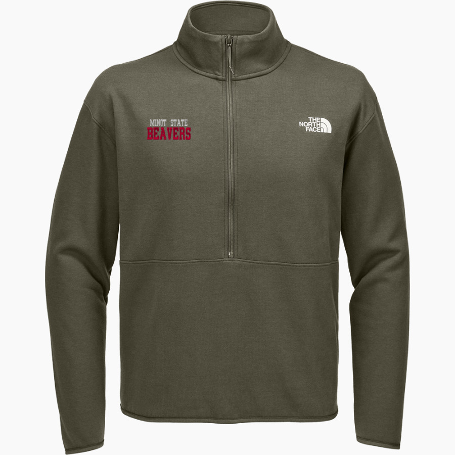 Minot State Beavers <span class="pdp-name-mascot">Minot State Beavers</span> The North Face Men's Double-Knit 1/2-Zip Fleece