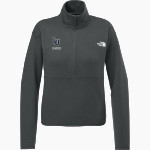 Lawrence University Vikings Online Store The North Face Women's Double-Knit 1/2-Zip Fleece Front Thumbnail