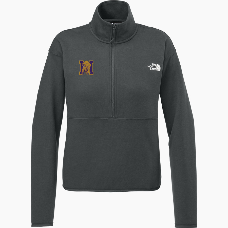Miles Golden Bears The North Face Women's Double-Knit 1/2-Zip Fleece