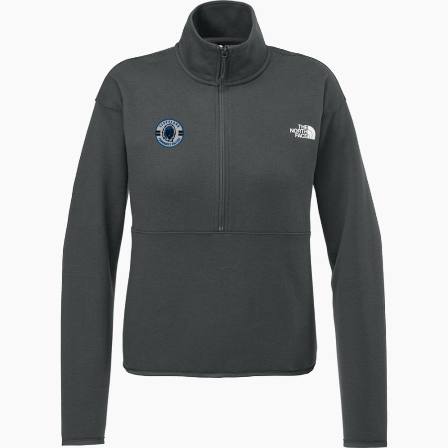 Cleveland Community College Yetis The North Face Women's Double-Knit 1/2-Zip Fleece
