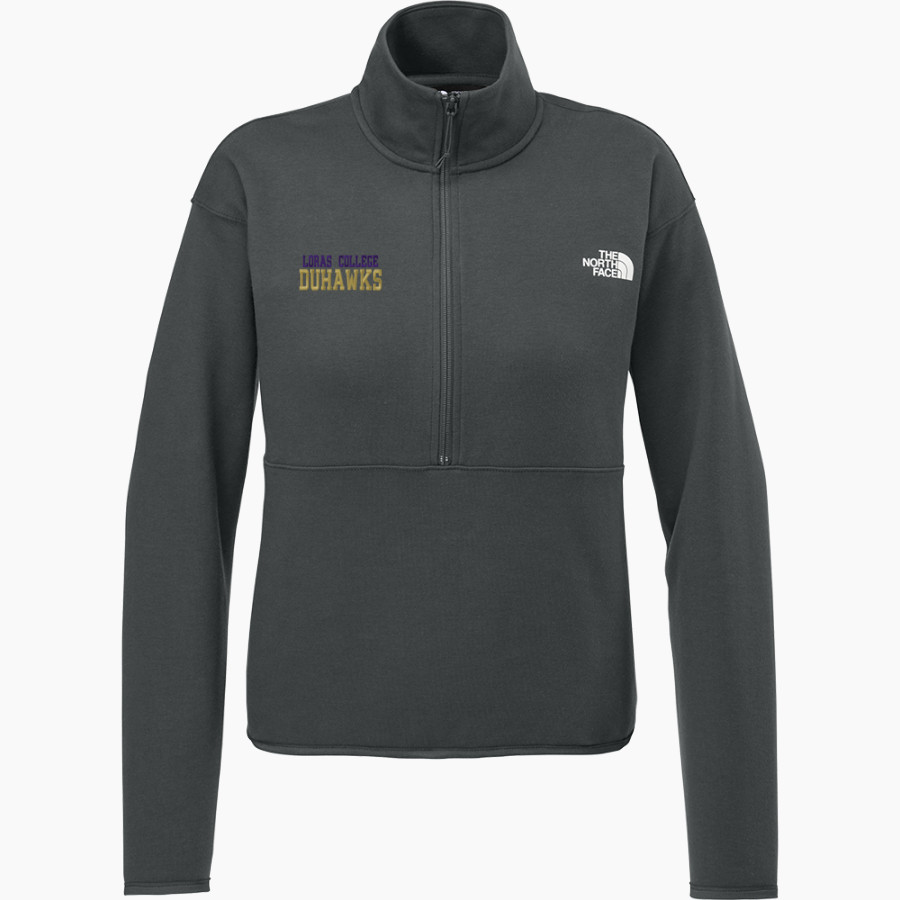 Loras College Duhawks The North Face Women's Double-Knit 1/2-Zip Fleece