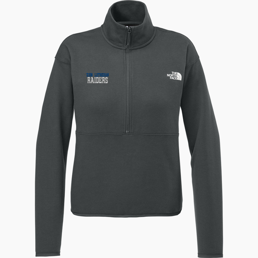Zion Lutheran Raiders The North Face Women's Double-Knit 1/2-Zip Fleece