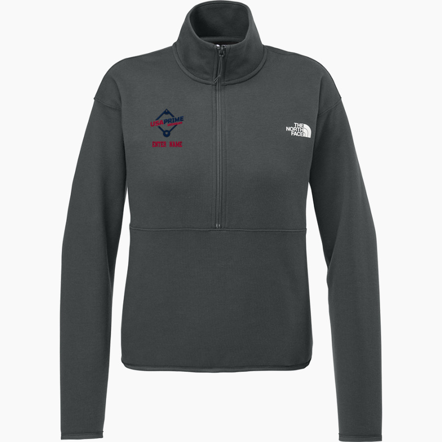 USA PRIME MICHIGAN <span class="pdp-name-mascot">USA PRIME MICHIGAN</span> The North Face Women's Double-Knit 1/2-Zip Fleece