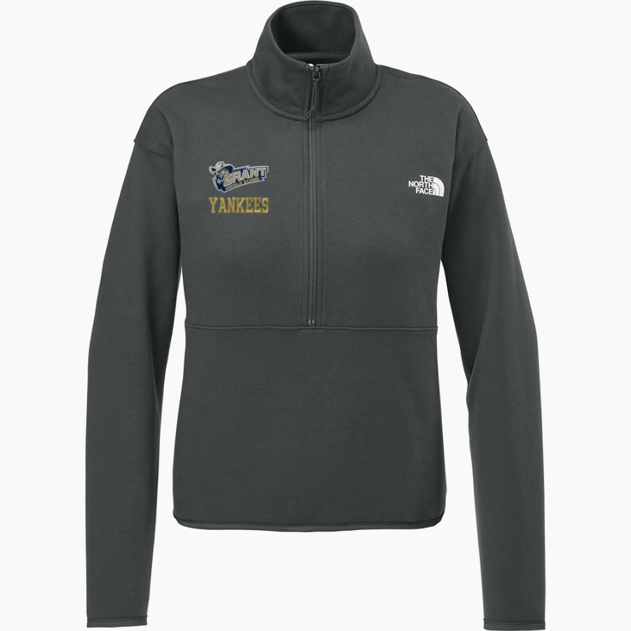 Grant Yankees <span class="pdp-name-mascot">Grant Yankees</span> The North Face Women's Double-Knit 1/2-Zip Fleece