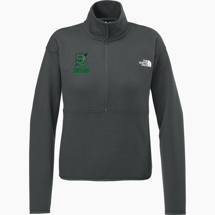 SEMINOLE COUNTY HIGH SCHOOL INDIANS The North Face Women's Double-Knit 1/2-Zip Fleece