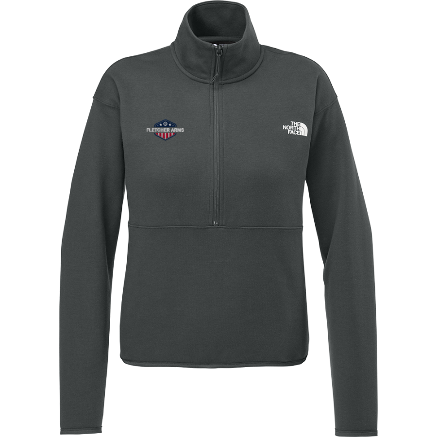 FLETCHER ARMS FLETCHER ARMS <span class="pdp-name-mascot">FLETCHER ARMS</span> The North Face Women's Double-Knit 1/2-Zip Fleece