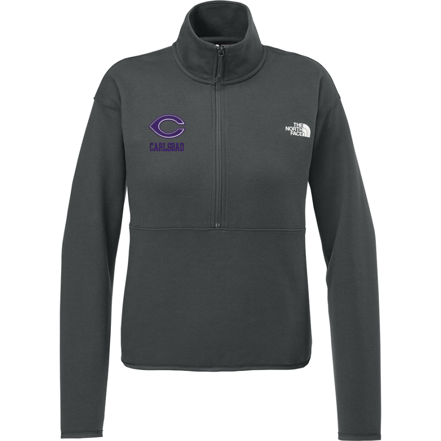 Carlsbad Lancers <span class="pdp-name-mascot">Carlsbad Lancers</span> The North Face Women's Double-Knit 1/2-Zip Fleece