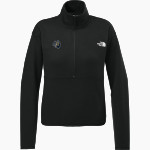 Oxford Wildcats <span class="pdp-name-mascot">Oxford Wildcats</span> The North Face Women's Double-Knit 1/2-Zip Fleece Front Thumbnail