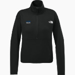 Dan River Wildcats The North Face Women's Double-Knit 1/2-Zip Fleece Front Thumbnail