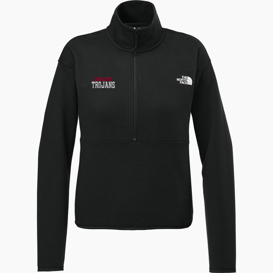 Carrollton Trojans <span class="pdp-name-mascot">Carrollton Trojans</span> The North Face Women's Double-Knit 1/2-Zip Fleece