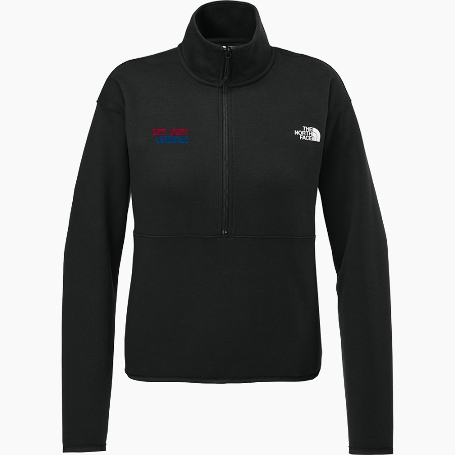 Scott County Cardinals <span class="pdp-name-mascot">Scott County Cardinals</span> The North Face Women's Double-Knit 1/2-Zip Fleece