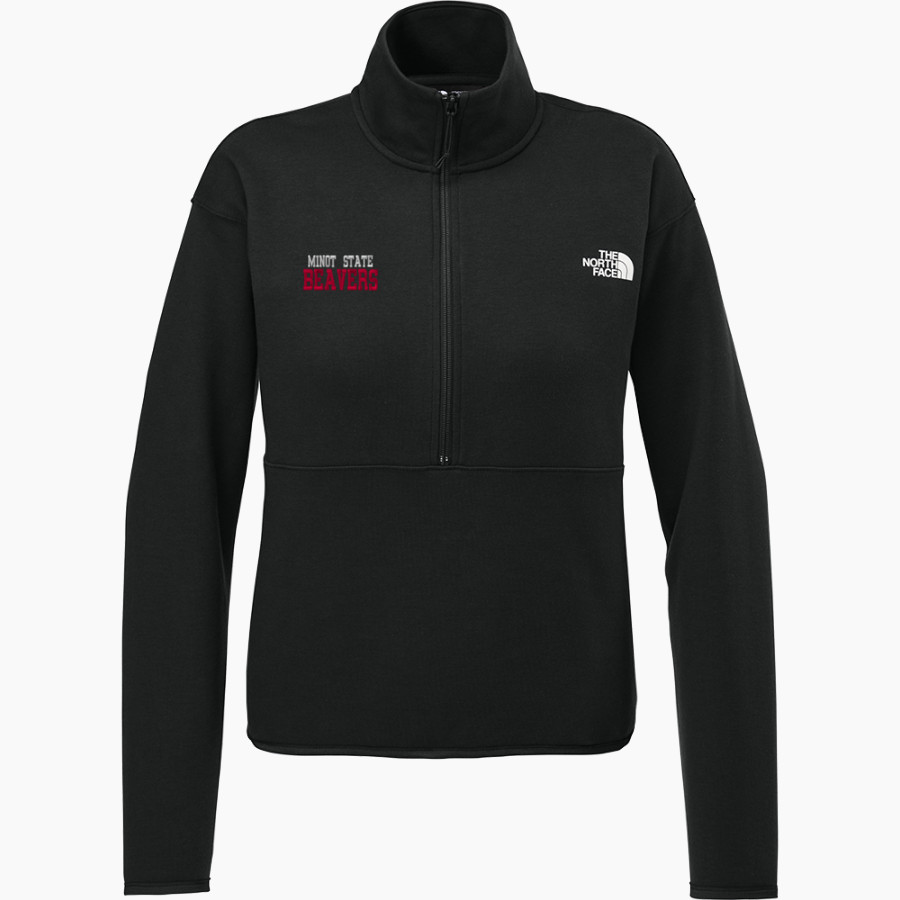 Minot State Beavers <span class="pdp-name-mascot">Minot State Beavers</span> The North Face Women's Double-Knit 1/2-Zip Fleece