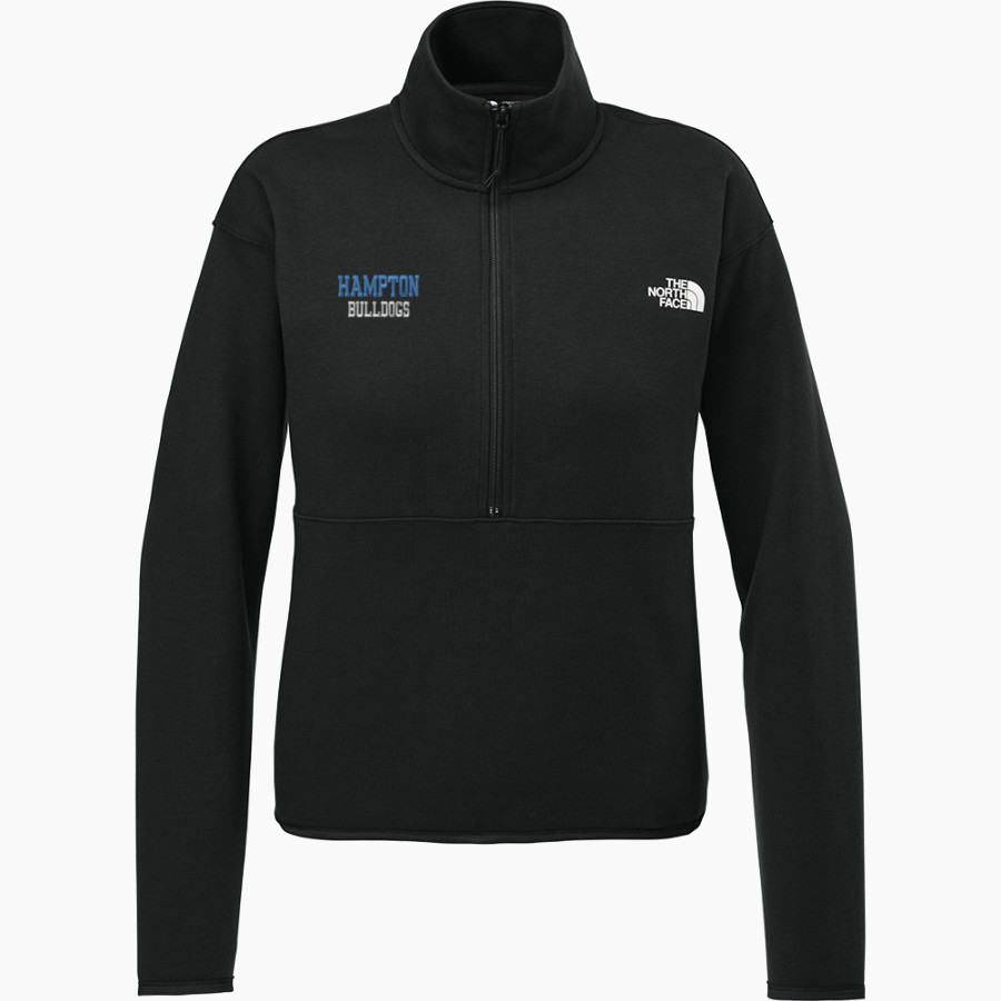 HAMPTON HIGH SCHOOL BULLDOGS <span class="pdp-name-mascot">HAMPTON BULLDOGS</span> The North Face Women's Double-Knit 1/2-Zip Fleece